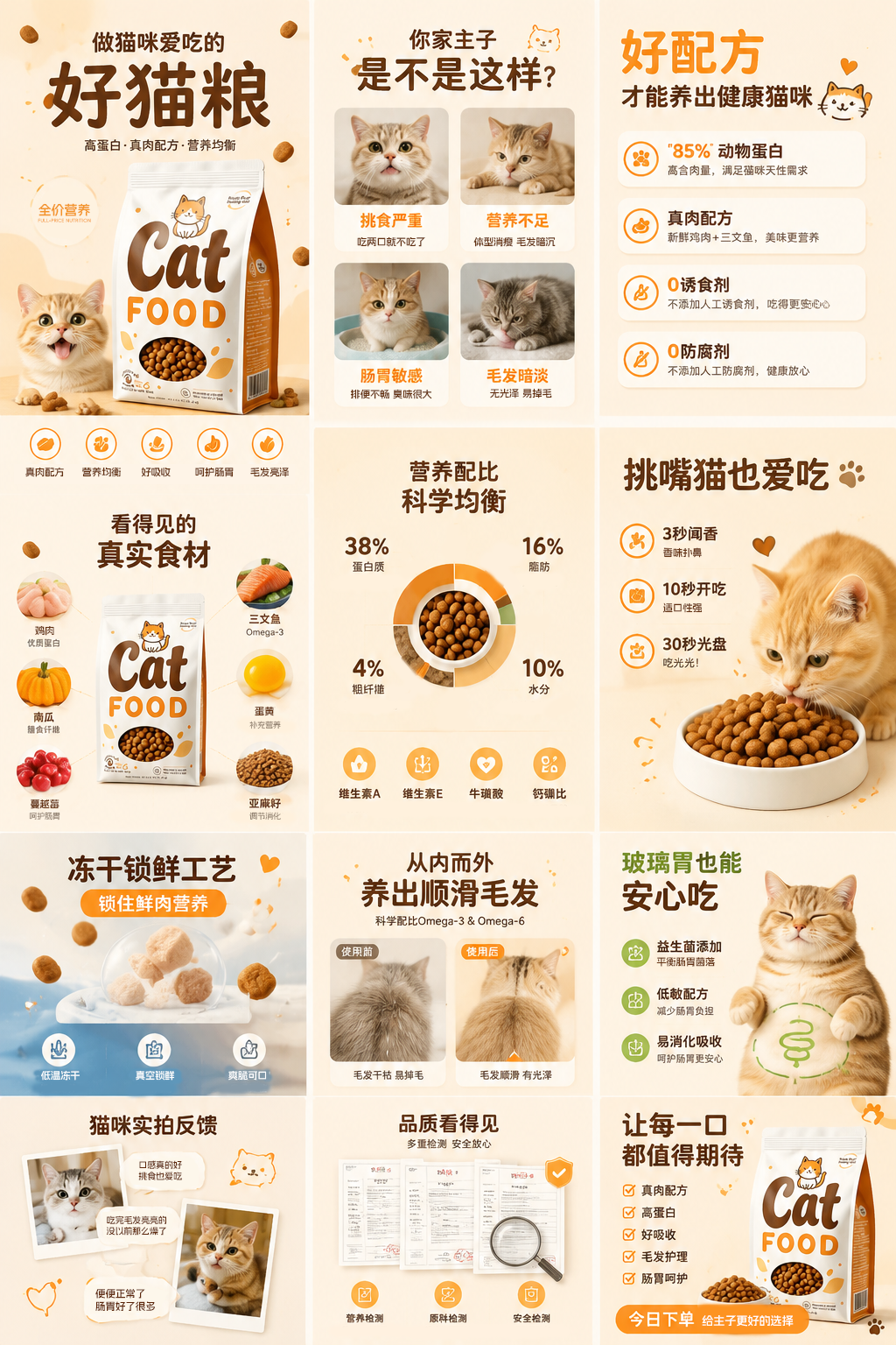 CatFood 猫粮 —详情页设计